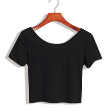 Load image into Gallery viewer, 2019 Summer Couples Lovers T-Shirt for Women Casual White Tops Tshirt Women T Shirt Love Heart Embroidery Print T-Shirt Female