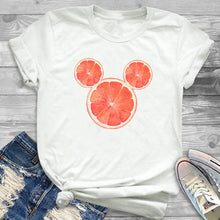 Load image into Gallery viewer, 2019 Women Leopard Printed Graphic Flower Fashion T-Shirt Top Cute Ear Shirt Tumblr Tee Hipster  Female T Shirt Tees